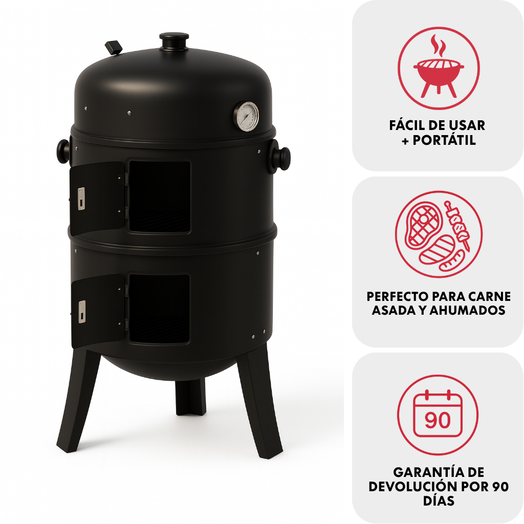 BajaBrasas™ Outdoor Asador 3-en-1